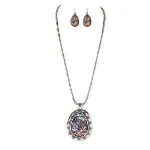 Abalone Pendant Necklace that